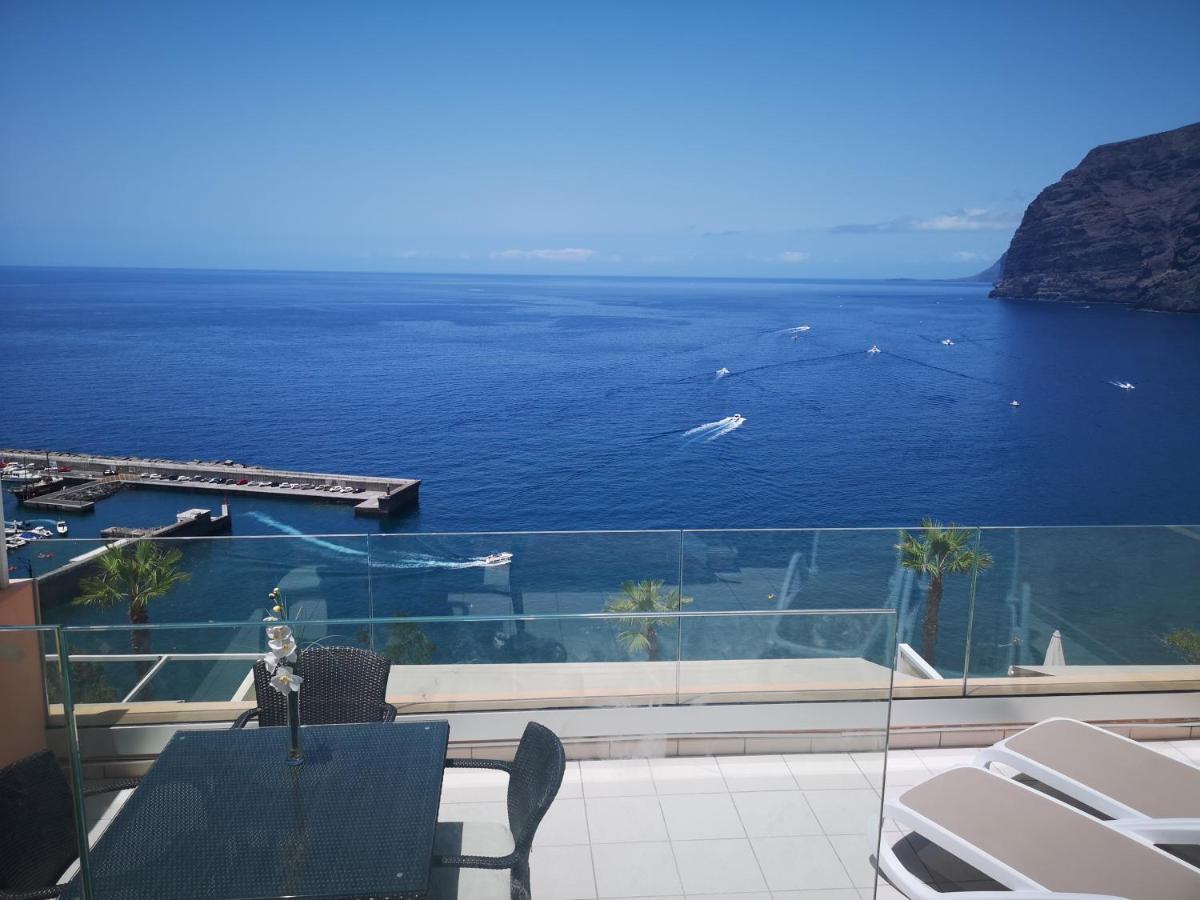 Apartamento Magnificent Apt. With Sea View, Cliff & Marina Santiago del Teide Exterior foto