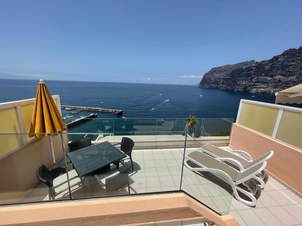 Apartamento Magnificent Apt. With Sea View, Cliff & Marina Santiago del Teide Exterior foto